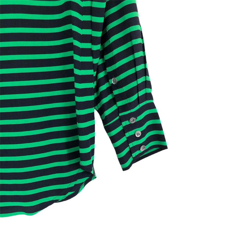 J. Crew Polly Popover in Silk Crepe de Chine Top 4 - Picture 6 of 7